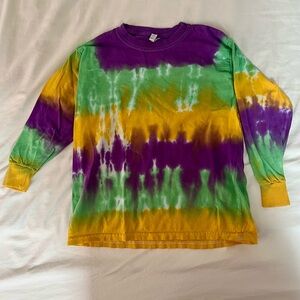 New Orleans Mardi Gras long sleeved tee size youth small